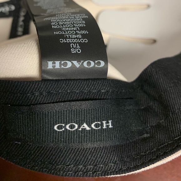 COACH UNISEX ? EMBROIDERED BASEBALL SPOET RED BALLER HAT CAP CHALK? main image 5
